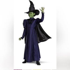 Girls Wicked Elphaba Witch Costume size M 7/8
